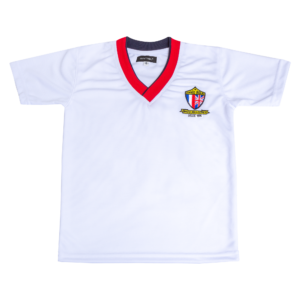 Playera colegial deportiva