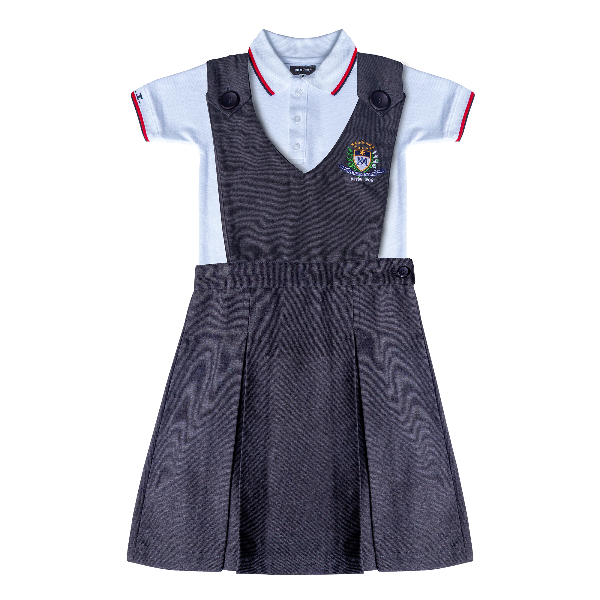 JUMPER COLEGIAL CON POLO